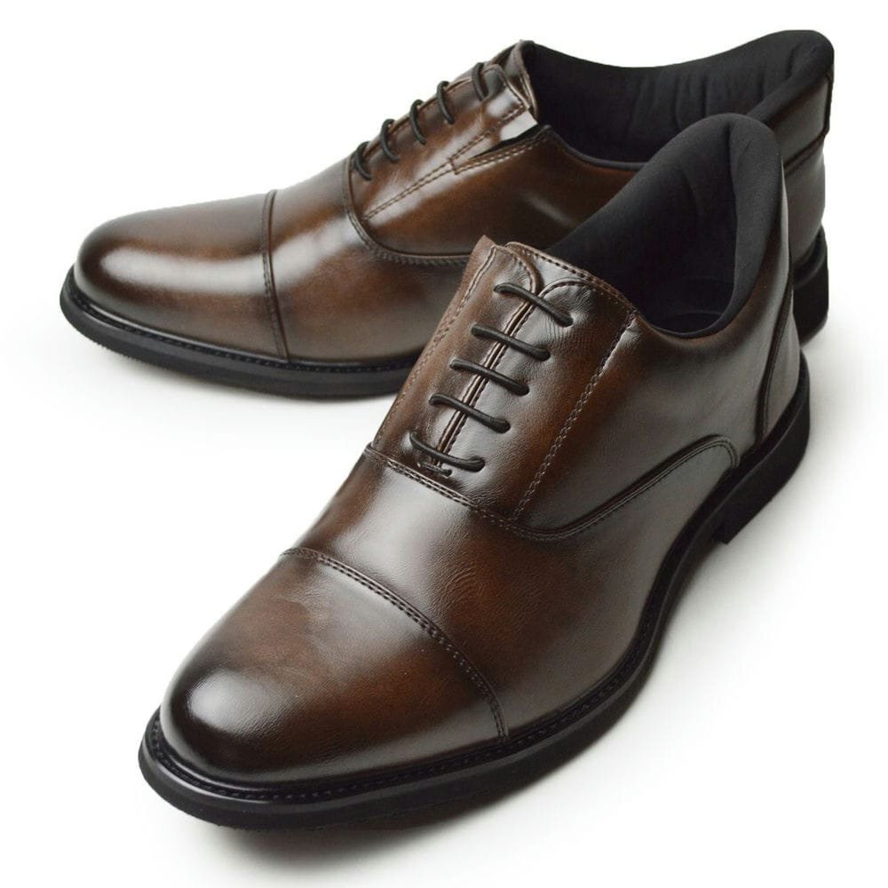 新品■26.5cm 靴ベラ不要 ビジネスシューズ かがまず履ける 軽量 紳士靴 ソフトレザー 防滑 ハンズフリー コンフォート 靴 FRANCO GIOVANNI拍卖