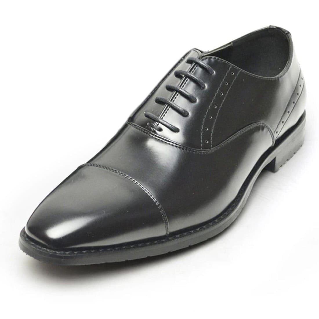 新品■28cm 機能性 ビジネスシューズ 幅広 ストレートチップ 内羽根 レースアップ 紳士靴 冠婚葬祭 オフィス フォーマル 紺 赤 茶 黒拍卖