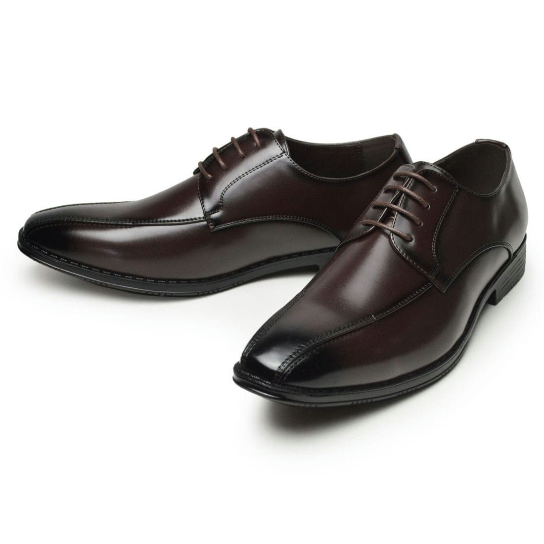 新品■25cm ビジネスシューズ 幅広 3EEE メンズ 冠婚葬祭 フォーマル 紳士靴 スクエアトゥ 脚長 ロングノーズ 防滑 革靴 オフィス 男 靴拍卖