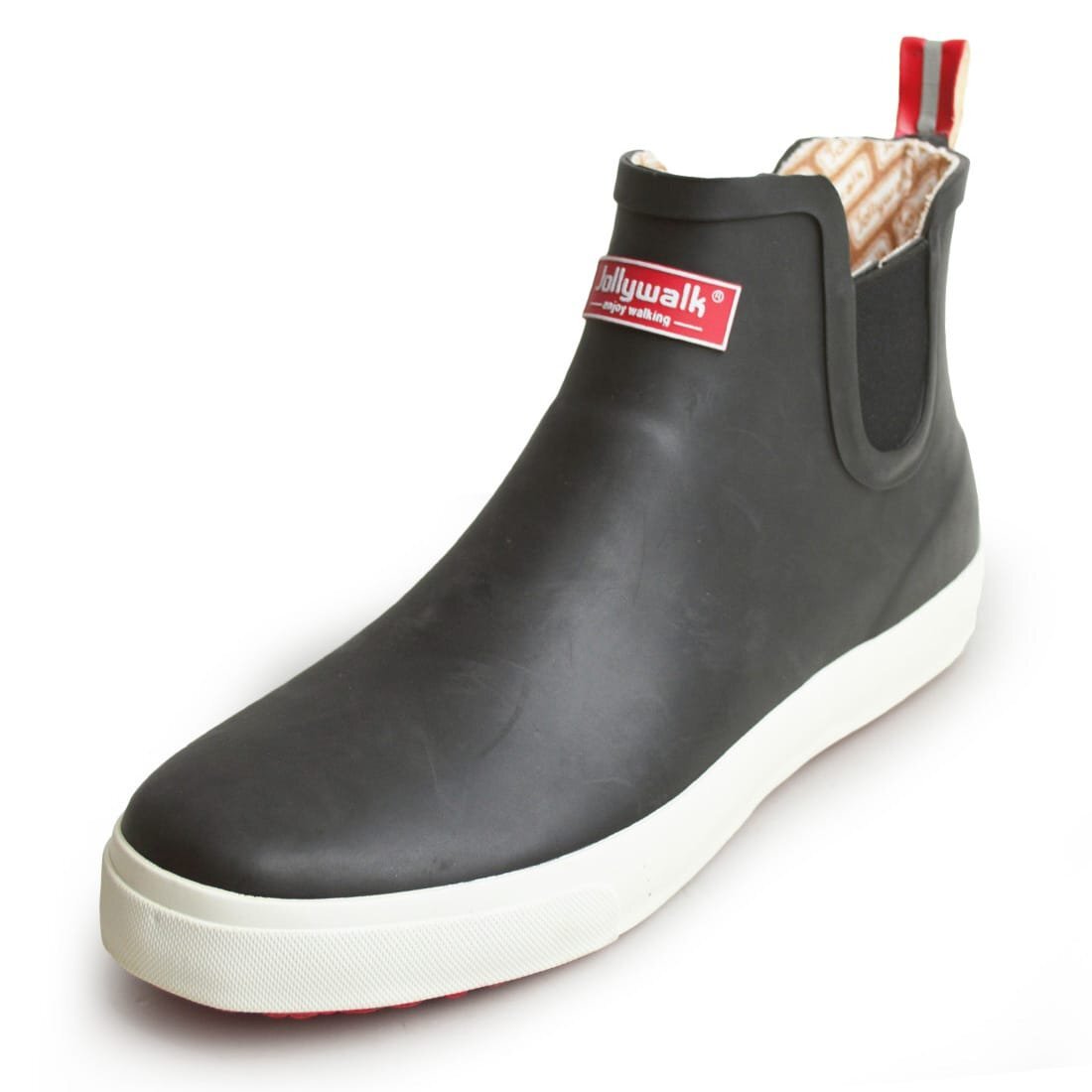 新品■25cm レインシューズ メンズ レインブーツ 防水 サイドゴア スポーティ 防滑 ショートブーツ 長靴 雨 アウトドア【エコ配送】拍卖