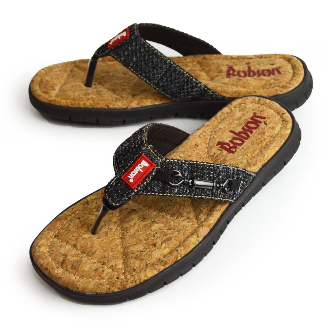 【在庫処分】新品■24.5~25cm 軽量 トング サンダル Bobson ボブソン メンズ カジュアル コンフォート ビーサン 防滑 屈曲【エコ配送】拍卖