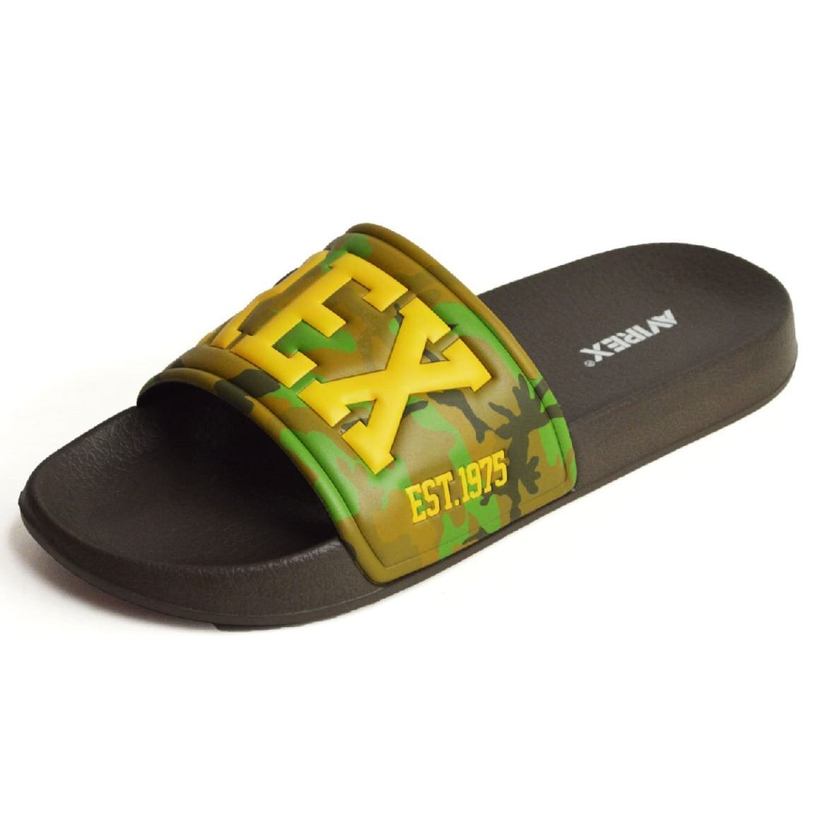 【在庫処分】新品■22.5~23cm メンズ ビーチサンダル シャワー サンダル AVIREX 軽量 コンフォート ミリタリー カジュアル【エコ配送】拍卖