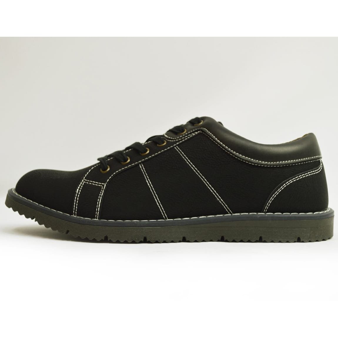 在庫処分■新品【27cm】軽量 メンズ カジュアル スニーカー 紐靴 レースアップ LIBERTY 履き口クッション ステッチ 紳士靴【エコ配送】拍卖