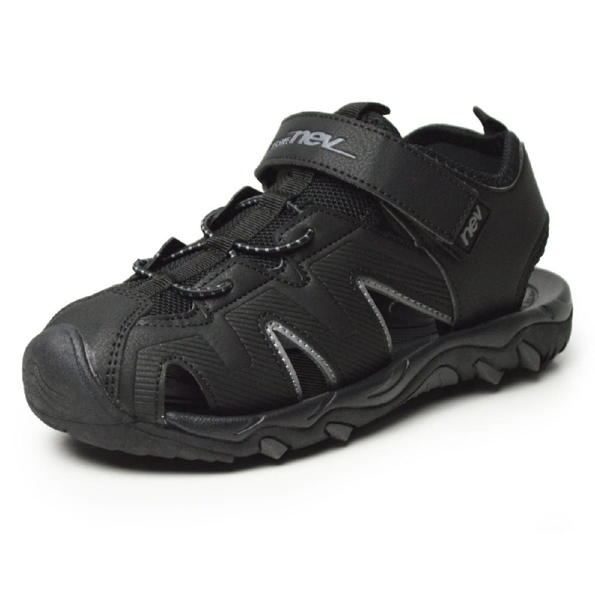 新品■23cm キッズ サンダル 子供 キッズシューズ スポーツサンダル アウトドア 靴 軽量 マジックテープ 防滑 男の子 女の子【エコ配送】拍卖