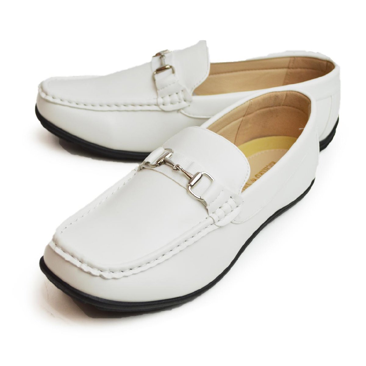 新品■26.5cm メンズ ドライビングシューズ スリッポン ビットローファー 軽量 カジュアル フォーマル スニーカー【エコ配送】拍卖