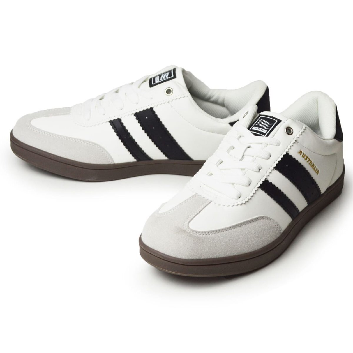 【在庫処分】新品■26.5cm スニーカー メンズ 軽量 ライン カジュアル ローカット スポーツ 防滑 コンフォート 男性 靴【エコ配送】拍卖