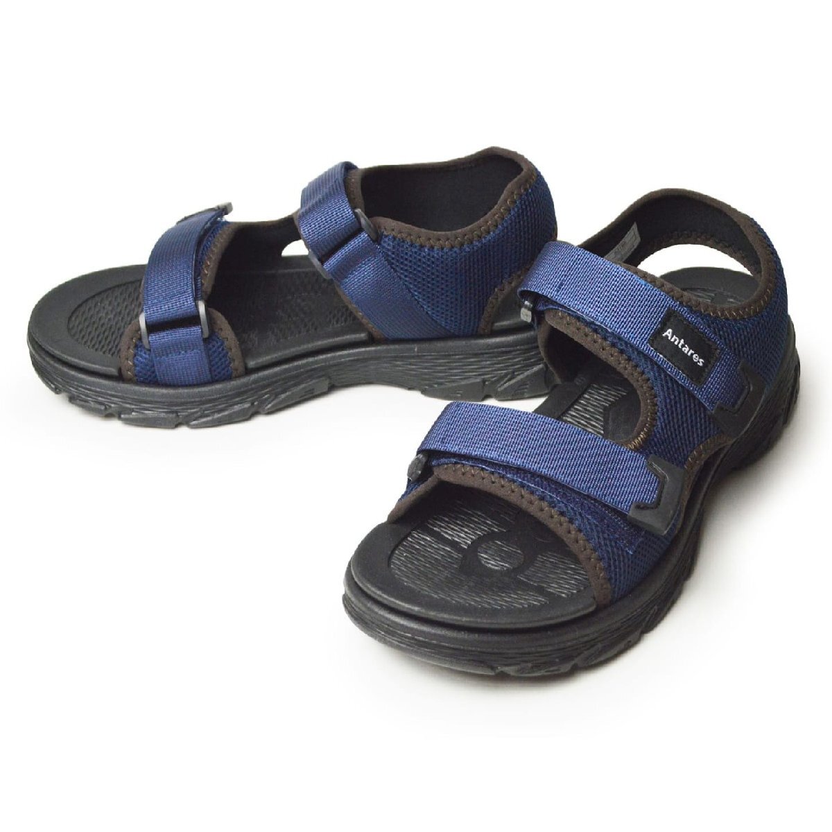 新品■25.5cm~26cm サンダル メンズ アウトドア 軽量 スポーツ ストラップ コンフォート ベルクロ ビーチ 通気性 防滑 屈曲【エコ配送】拍卖