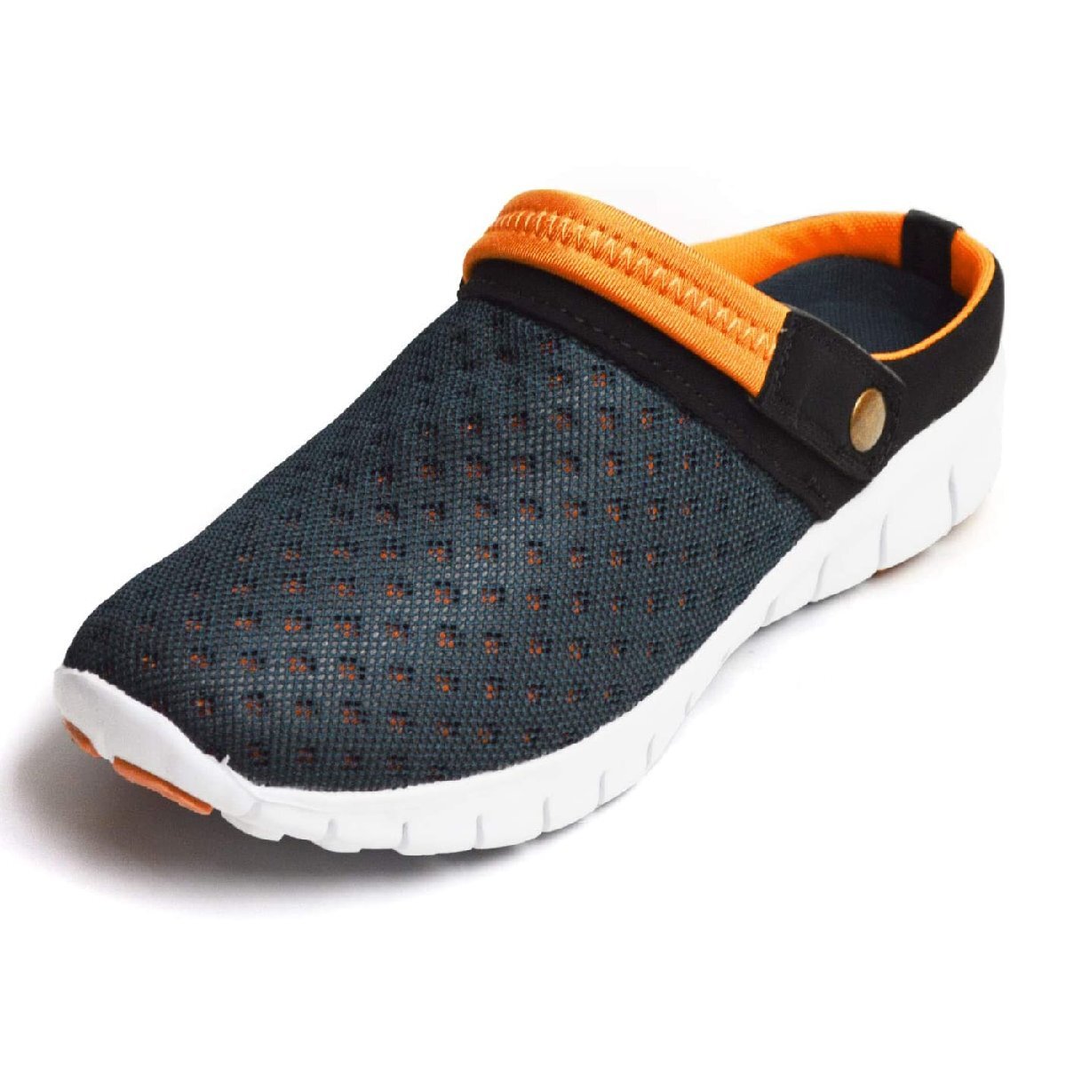 新品■27cm サンダル 2way かかとストラップ 脱ぎ履き楽々 メンズ カジュアル サボサンダル 軽量 アウトドア スリッポン【エコ配送】拍卖