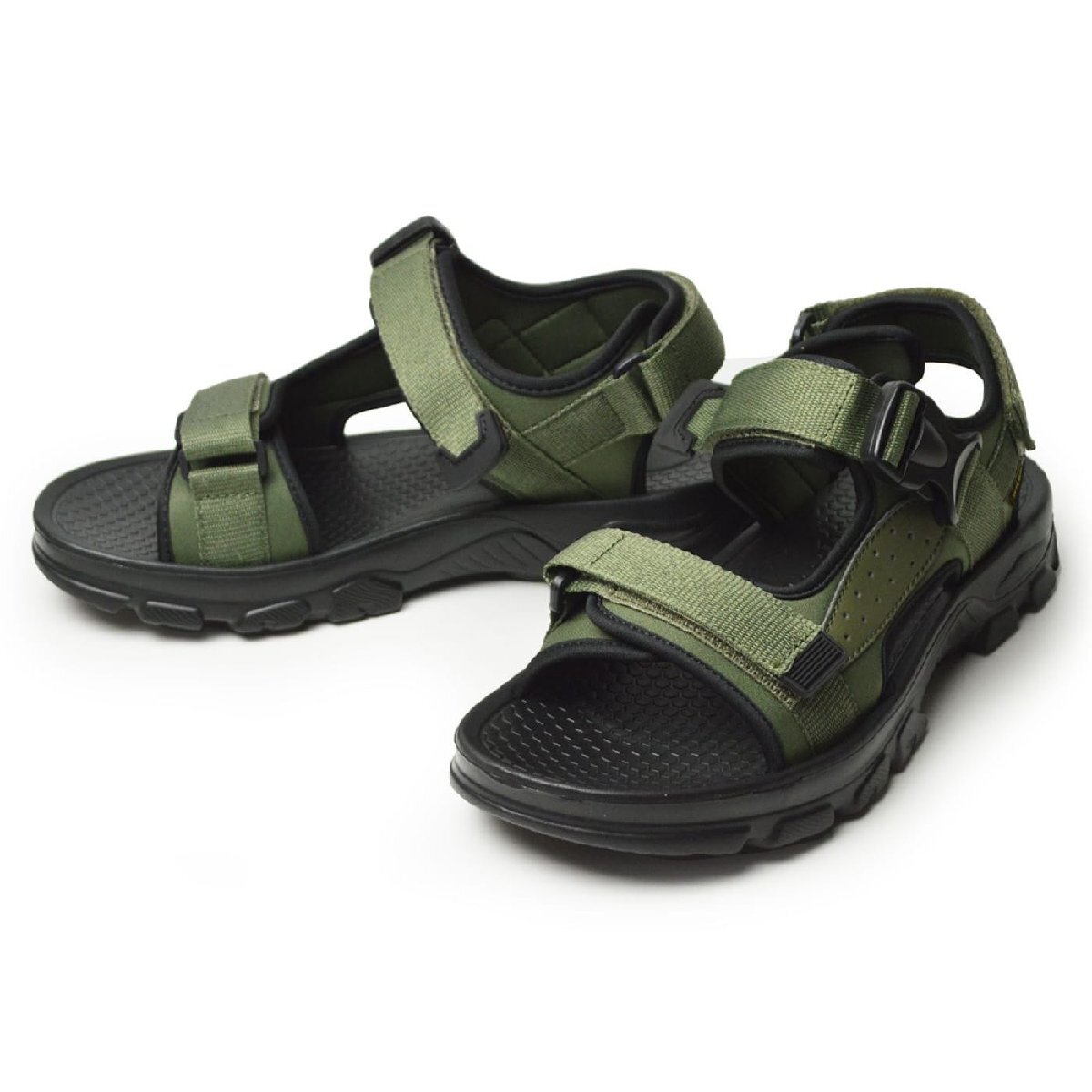 新品■25.5cm~26cm サンダル メンズ アウトドア 軽量 スポーツ ストラップ コンフォート ビーチ 通気性 防滑 屈曲 靴【エコ配送】拍卖
