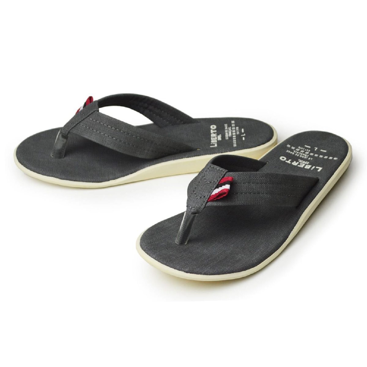 新品■27cm~27.5cm LiBERTO EDWIN リベルト エドウィン サンダル メンズ トング 軽量 フラット ビーチ 鼻緒 防滑 アウトドア【エコ配送】拍卖