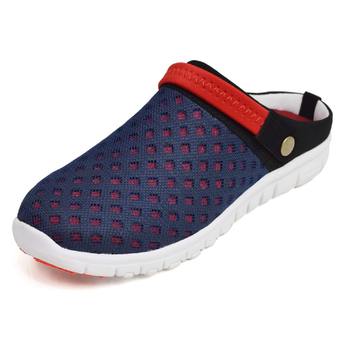 新品■26cm サンダル 2way かかとストラップ 脱ぎ履き楽々 メンズ カジュアル サボサンダル 軽量 アウトドア スリッポン【エコ配送】拍卖