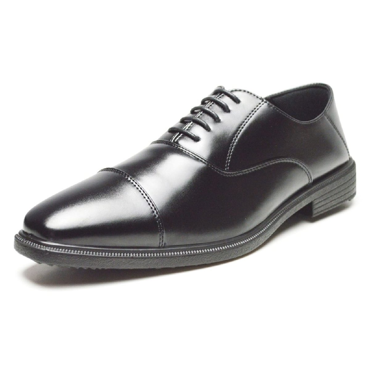 新品■26.5cm ビジネスシューズ メンズ 革靴 2WAY 紳士靴 スリッポン ビジネスサンダル レースアップ 軽量 幅広 3E EEE ストレートチップ拍卖