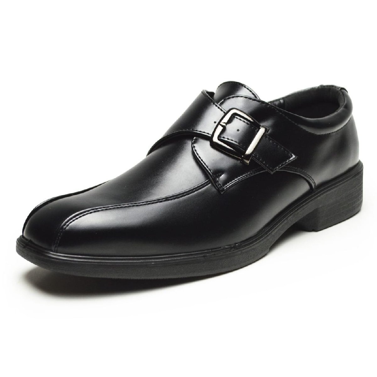 新品■27cm ビジネスシューズ メンズ 紳士靴 軽量 幅広 コンフォート オフィス ベルト スワールモカ カジュアル 防滑 3EEE 革靴拍卖