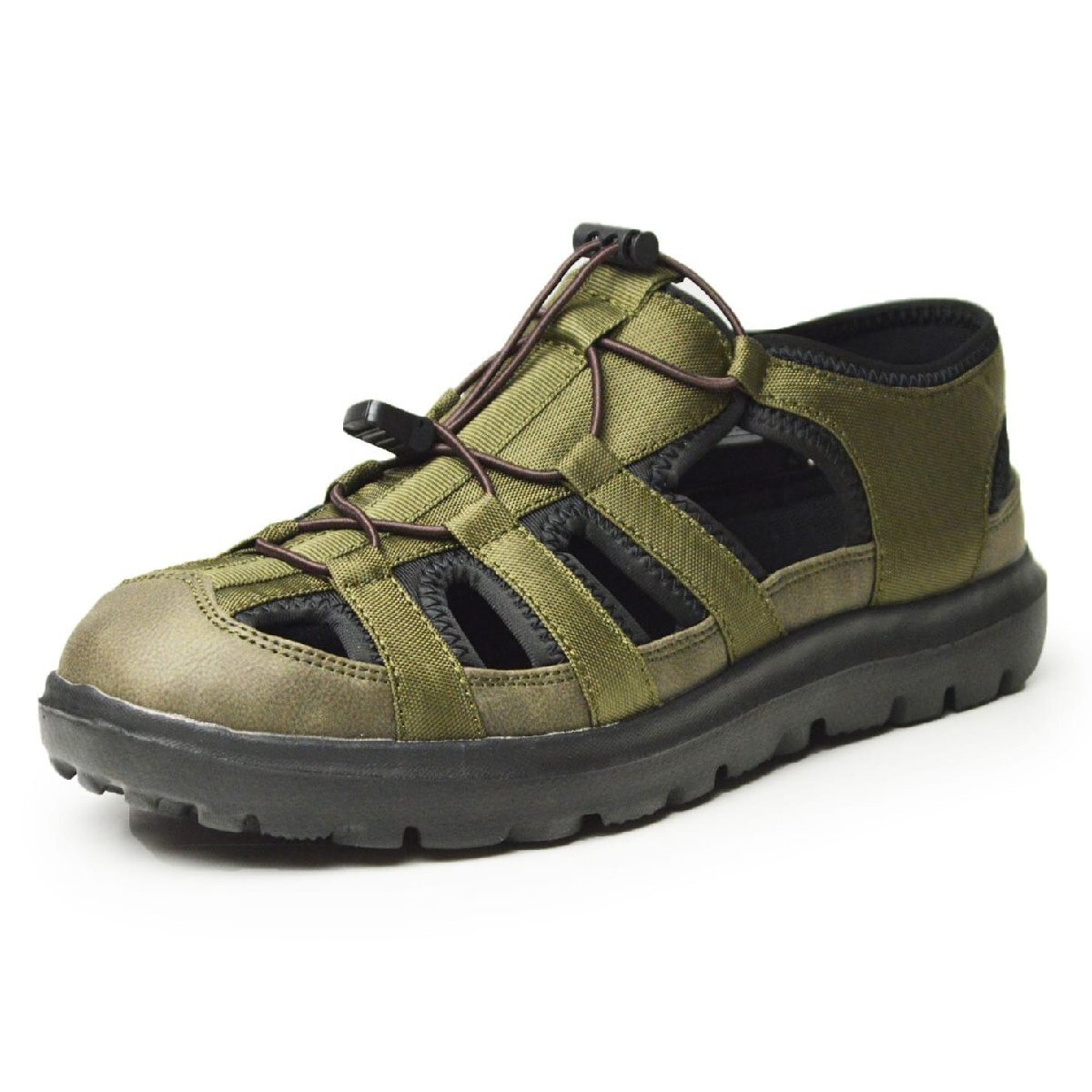 新品■25cm LiBERTO EDWIN リベルト エドウィン サンダル メンズ 軽量 コンフォート アウトドア アクアシューズ 防滑 靴【エコ配送】拍卖