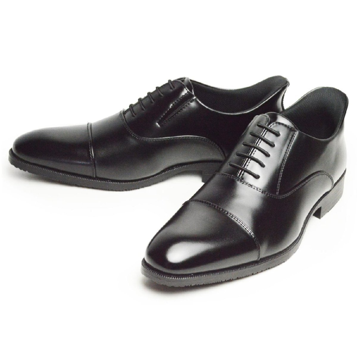 新品■26cm ビジネスシューズ メンズ 革靴 TAKEZO タケゾー ストレートチップ 内羽根 レースアップ 防滑 通気性 脚長 フォーマル 紳士靴拍卖