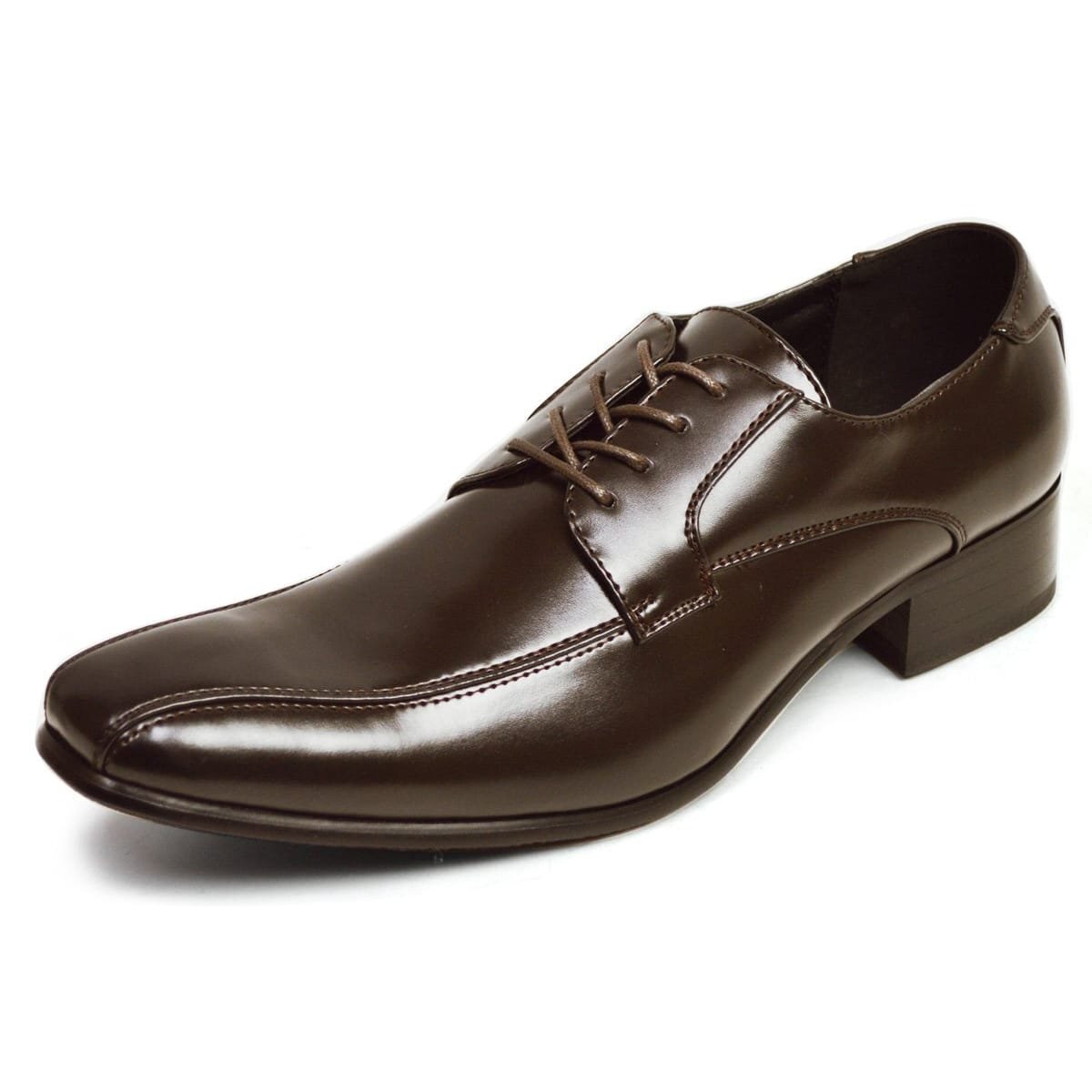 在庫処分■新品 25cm ビジネスシューズ メンズ 幅広 3EEE 紳士靴 オフィス フォーマル 冠婚葬祭 スワールモカ レースアップ ドレスシューズ拍卖