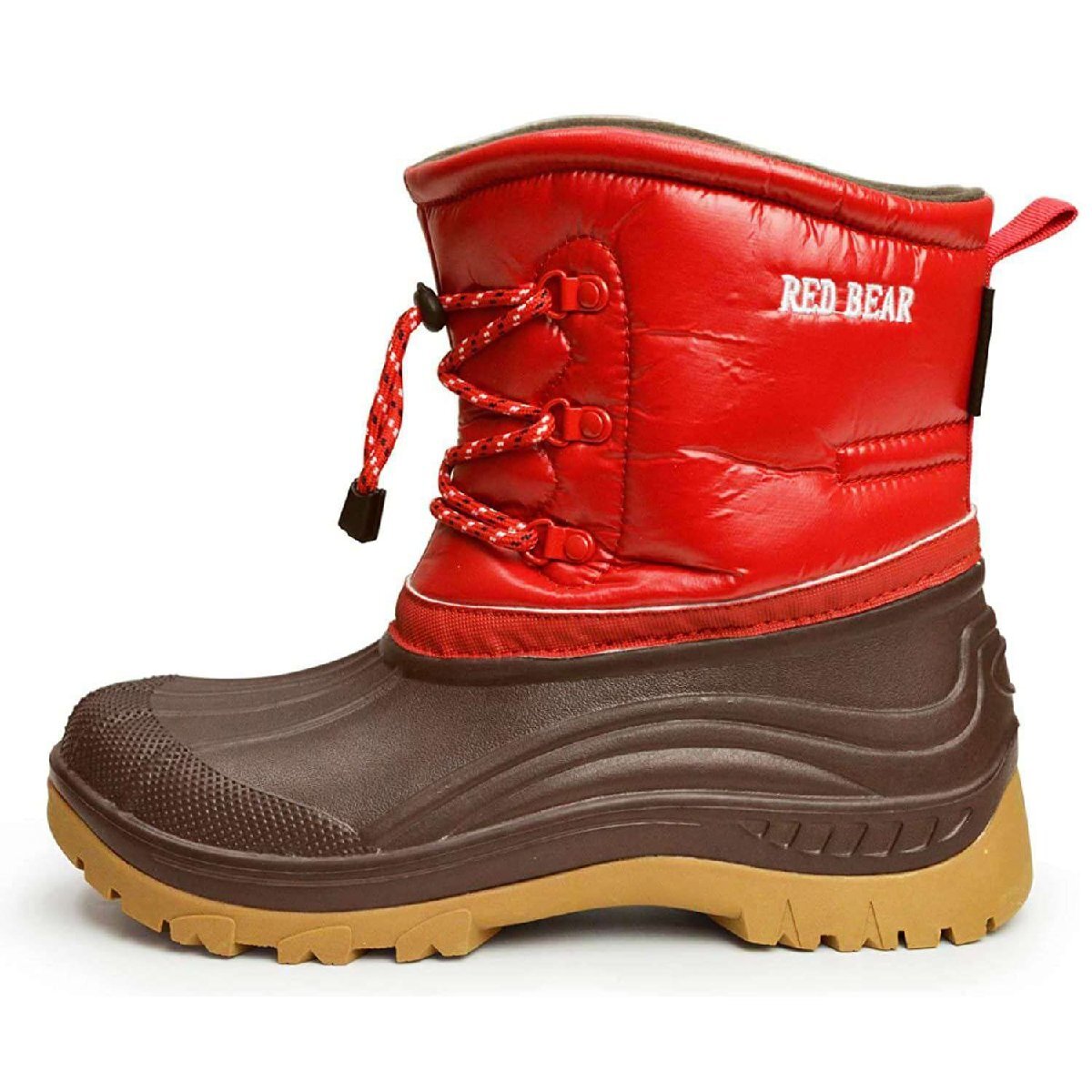 【在庫処分】新品■24.5cm~25cm 防寒 カジュアル ブーツ 防水 防滑 メンズ スノー レイン ショートブーツ ダウン生地 シューズ 雨 雪 靴拍卖