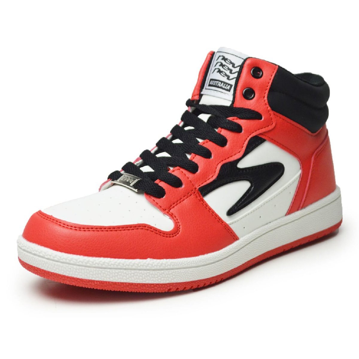 新品■25.5cm スニーカー メンズ 軽量 カジュアルシューズ ハイカット バッシュ スポーツ バスケット 防滑 コンフォート 男性 靴 紳士靴拍卖