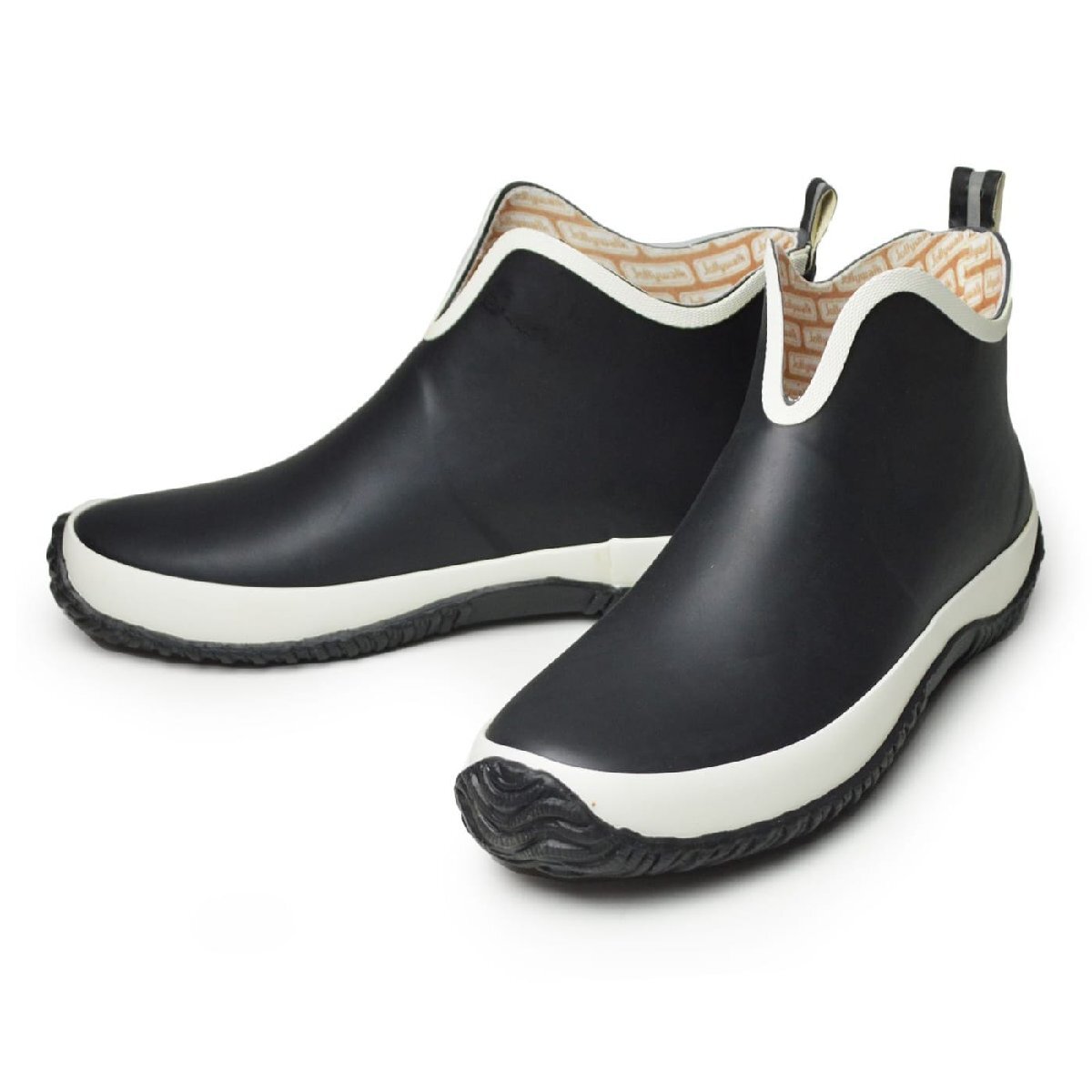 新品■25.5cm 晴雨兼用 メンズ ブーツ 2way 万能 シューズ 完全防水 吸汗 ショート丈 レインブーツ 長靴 スポーティー 雨 靴【エコ配送】拍卖