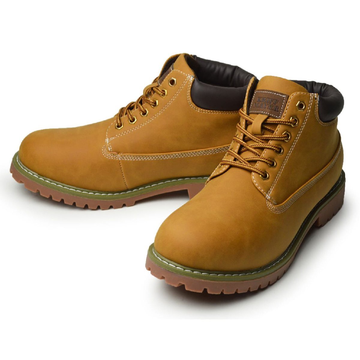 新品■27cm ブーツ メンズ 防水 レインシューズ ワークブーツ スニーカー デザートブーツ 防滑 ハイカット 衝撃吸収 レースアップ 靴拍卖