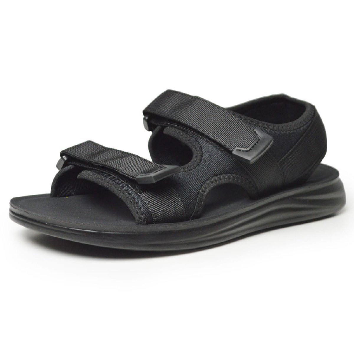 新品■27.5~28cm サンダル メンズ スポーツサンダル ストラップ ベルクロ コンフォート 軽量 アウトドア ビーチ 幅広 防滑 靴【エコ配送】拍卖
