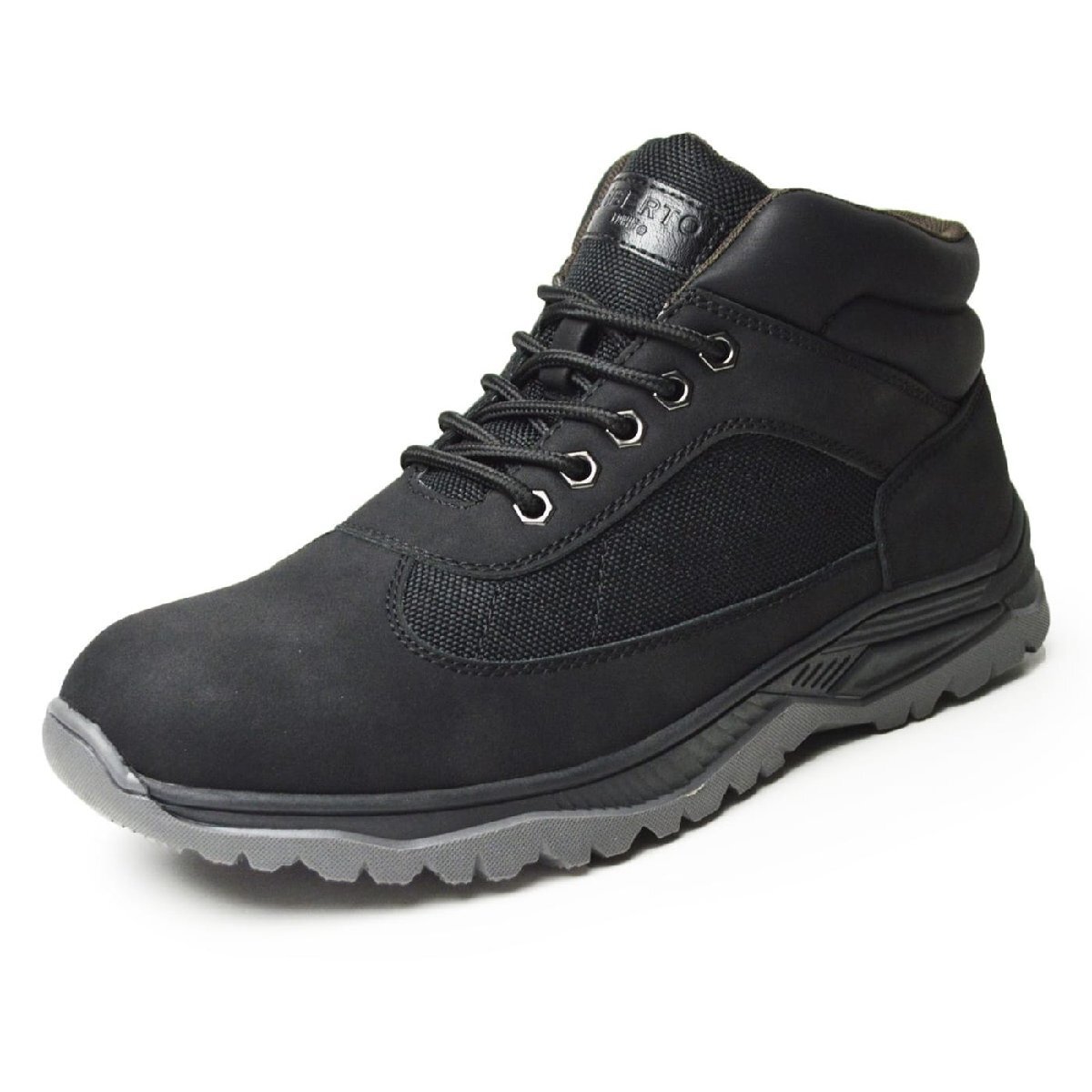 新品■25.5cm LiBERTO EDWIN リベルト エドウィン メンズ ブーツ 防水 ワークブーツ レインブーツ スニーカー ショートブーツ 防滑拍卖