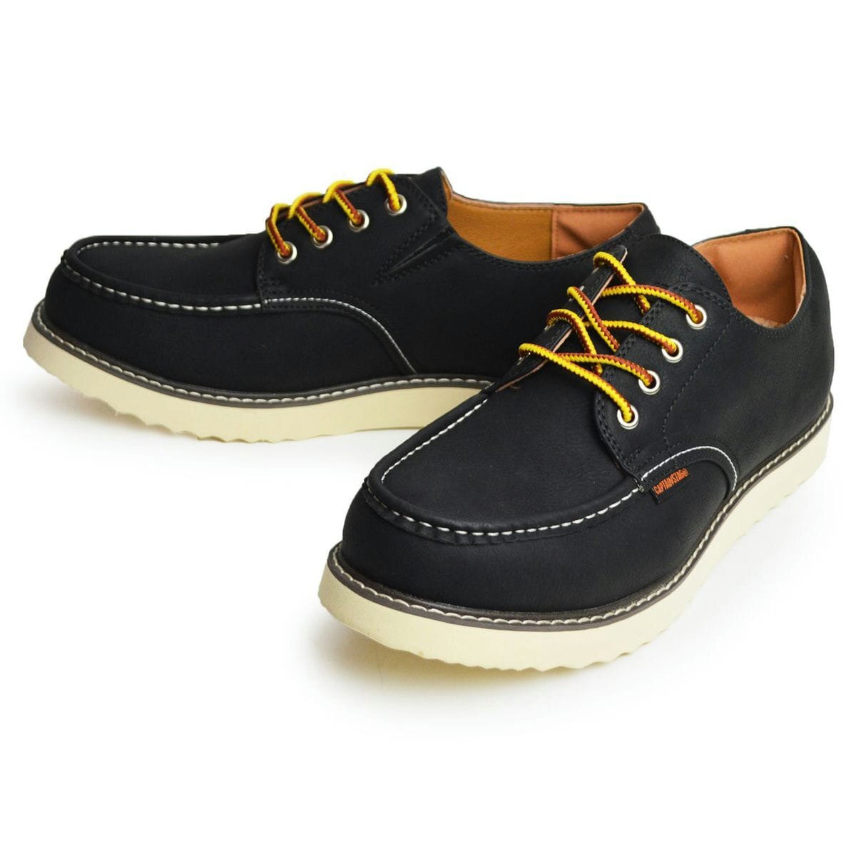 新品■27cm ブーツ メンズ 防水 ショート ワークブーツ 防滑 撥水 アウトドア ハイキング トレッキングシューズ 靴 キャプテンスタッグ拍卖