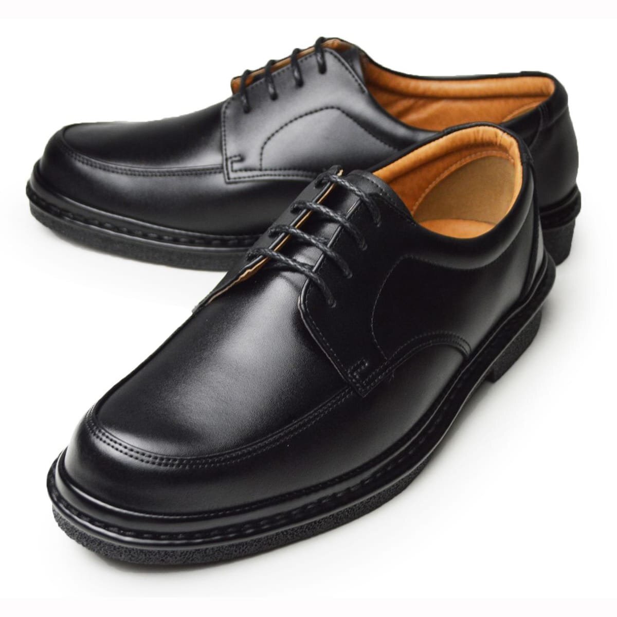 新品■28cm 本革 ビジネスシューズ 幅広 4EEEE 革靴 フォーマル 天然レザー 紳士靴 ドレスシューズ パーティー 外羽根 内羽根 冠婚葬祭拍卖