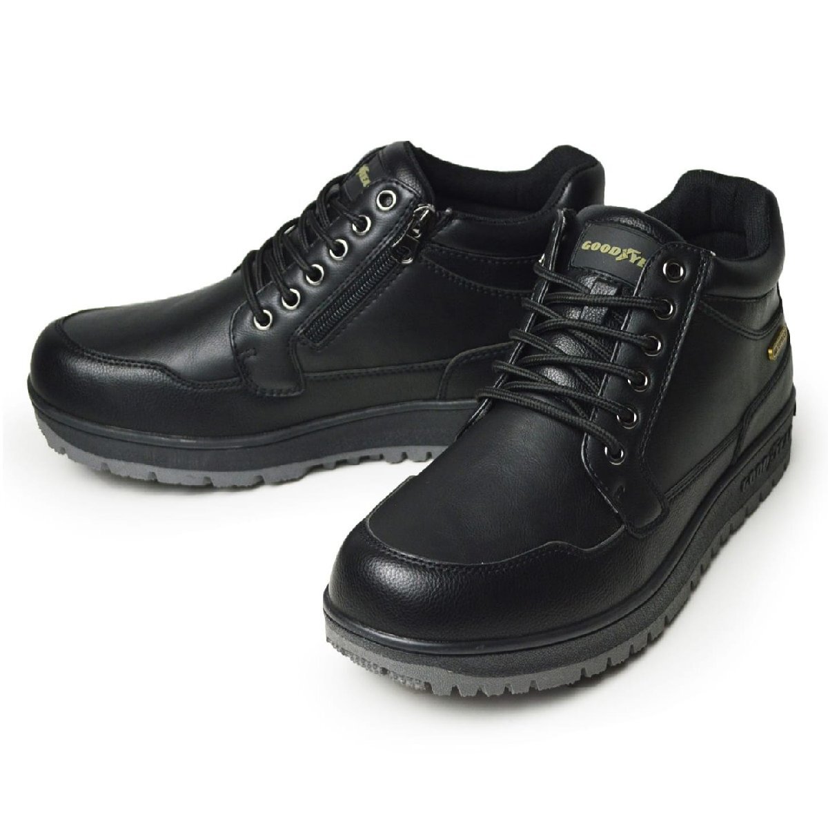 新品■28cm メンズ ブーツ 防水 レインブーツ メンズブーツ ワークブーツ ショートブーツ 防滑 カジュアル グッドイヤー GOODYEAR拍卖