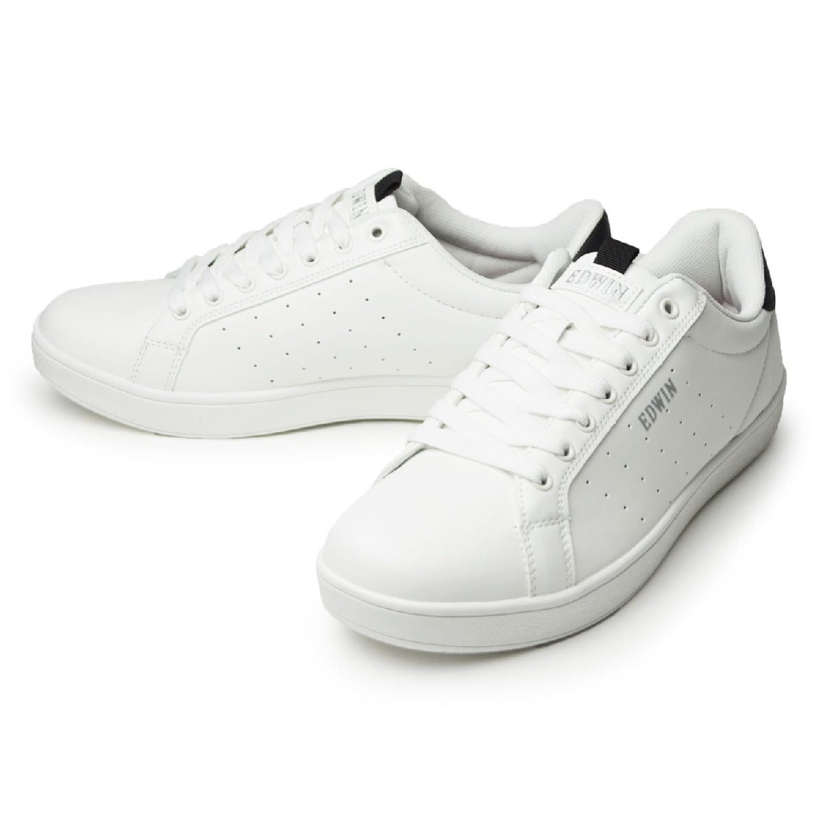 新品■26cm EDWIN エドウィン スニーカー メンズ 軽量 カジュアルシューズ 屈曲 防滑 ローカット コンフォートシューズ 靴【エコ配送】拍卖