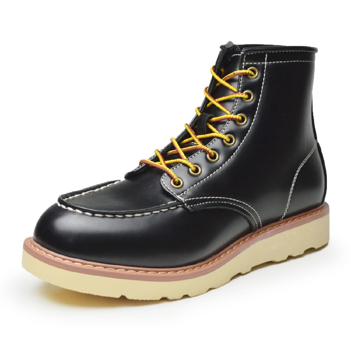 新品■25cm ブーツ メンズ マウンテンブーツ カジュアルシューズ ワークブーツ デザートブーツ ハイカット 防滑 大人 紳士靴 男性 靴拍卖