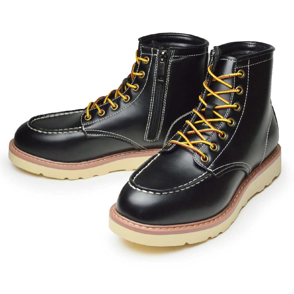 新品■26cm ブーツ メンズ マウンテンブーツ カジュアルシューズ ワークブーツ デザートブーツ ハイカット 防滑 大人 紳士靴 男性 靴拍卖