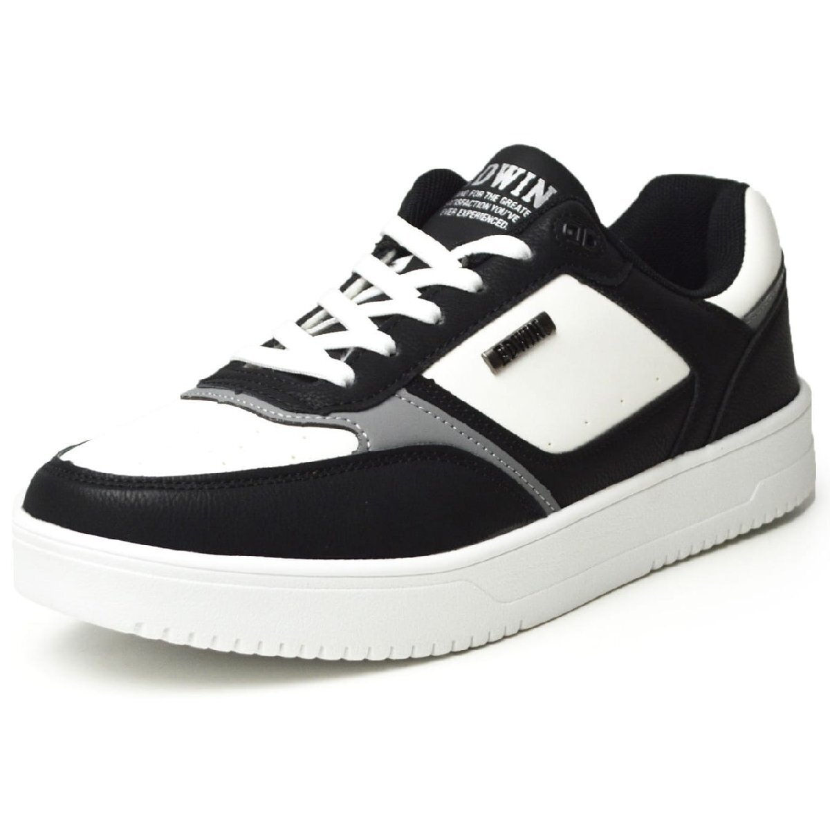 新品■26cm EDWIN エドウィン スニーカー メンズ 軽量 カジュアル 防滑 ローカット ランニング ウォーキング 男性 紳士靴 靴【エコ配送】拍卖