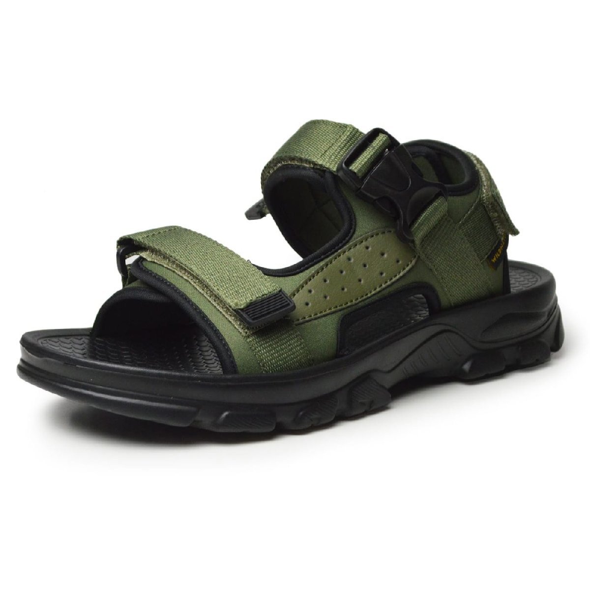 新品■24.5cm~25cm サンダル メンズ アウトドア 軽量 スポーツ ストラップ コンフォート ビーチ 通気性 防滑 屈曲 靴【エコ配送】拍卖