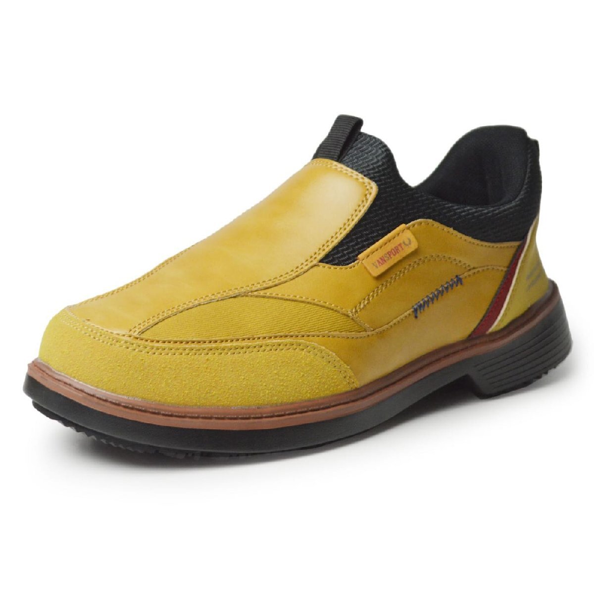 新品■26.5cm スニーカー メンズ スリッポン ローファー 防水 カジュアル 軽量 通学 通勤 ウォーキング コンフォート 屈曲 靴【エコ配送】拍卖