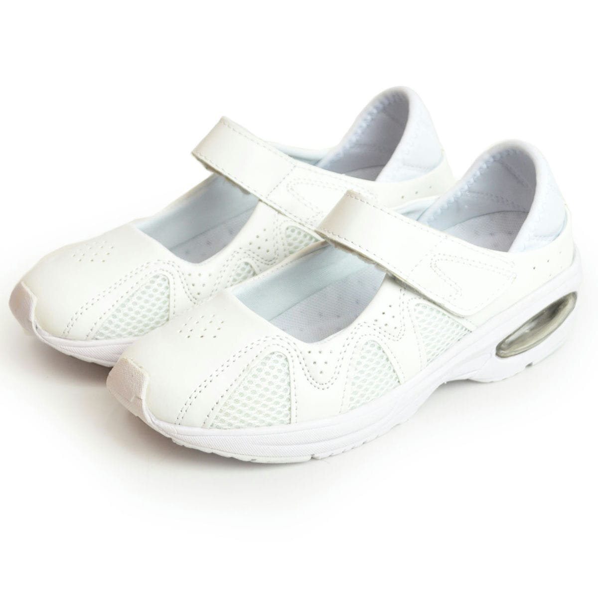 在庫処分■新品【23.5~24cm】レディース ナースシューズ メディカルシューズ 軽量 撥水 抗菌 消臭 看護 介護 病院 靴 2way拍卖