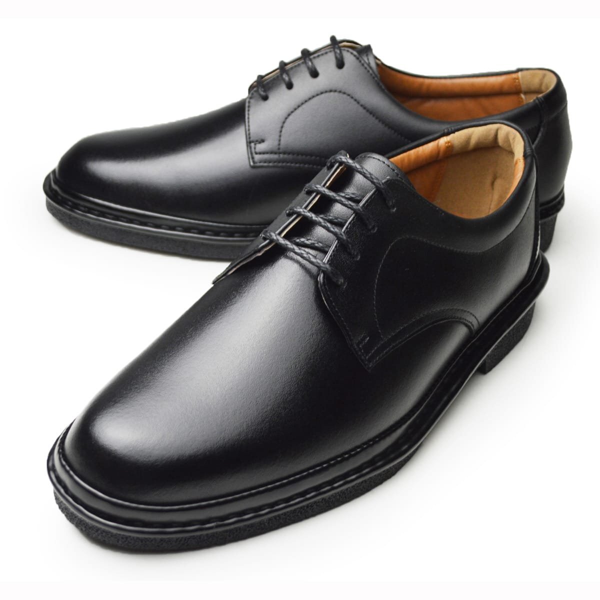 新品■26cm 本革 ビジネスシューズ 幅広 4EEEE 革靴 フォーマル 天然レザー 紳士靴 ドレスシューズ パーティー 外羽根 内羽根 冠婚葬祭拍卖