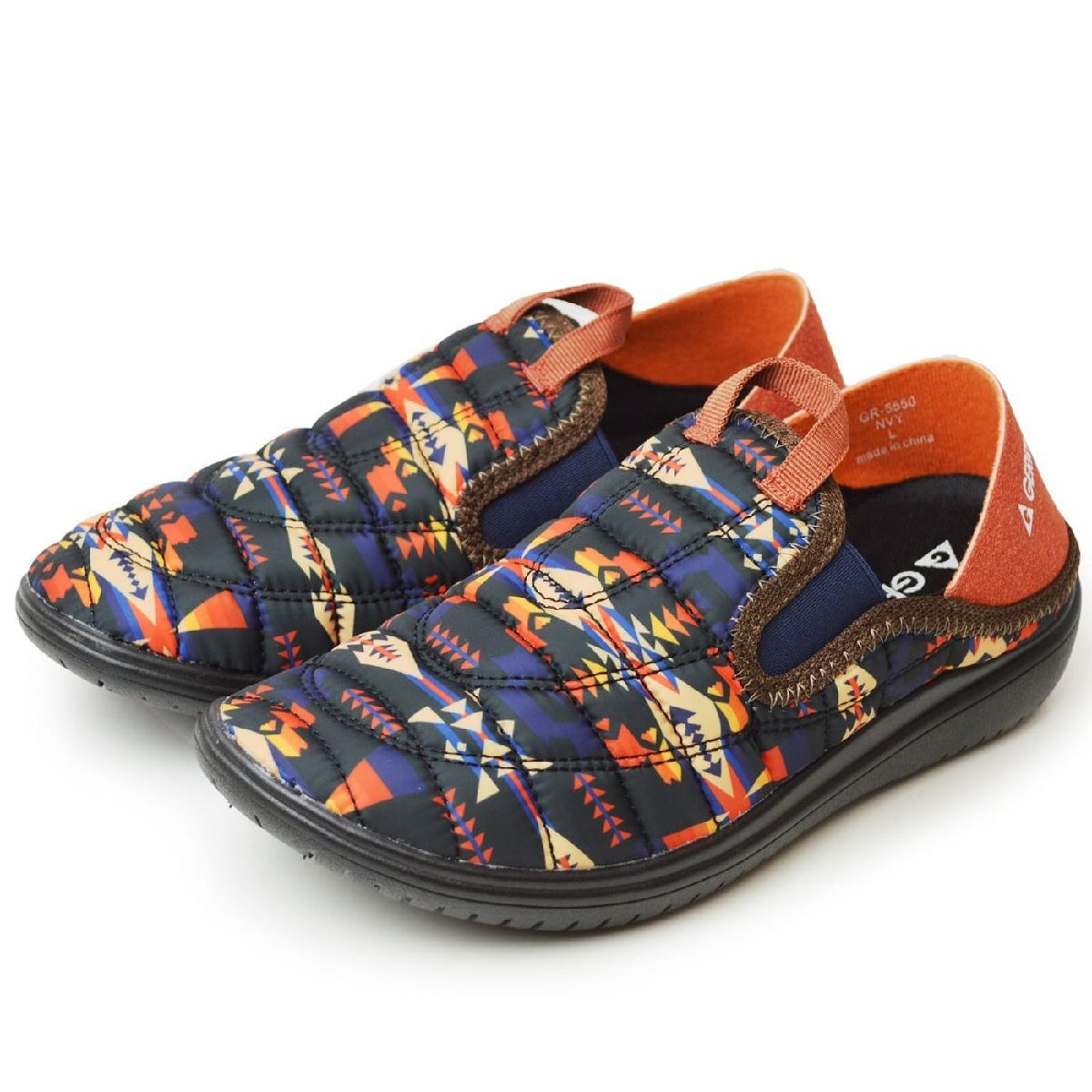 新品■21~21.5cm GERRY レディース スリッポン 燃えにくい 難燃 シューズ キャンプ アウトドア 軽量 撥水 2way ジェリー【エコ配送】拍卖