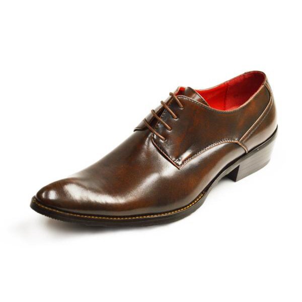 新品■25cm ビジネスシューズ 4.5cm 身長アップ 脚長 フォーマル 紳士靴 ポインテッドトゥ メンズ 革靴 イタリアンデザイン トラッド 男拍卖