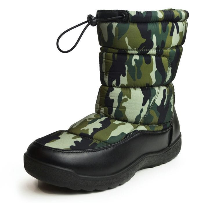 【在庫処分】新品■25~25.5cm スノー ブーツ 防水 防寒 裏起毛 ショート レインブーツ メンズ 防滑 幅広 アウトドア ウィンター 雪 靴拍卖