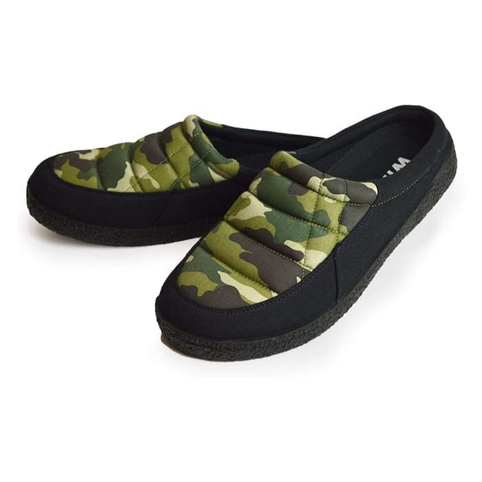 新品■26.5~27cm サンダル 外履き 室内履き サボ スリッポン つっかけ メンズ シューズ キルティング ダウン 靴 防滑 軽量【エコ配送】拍卖