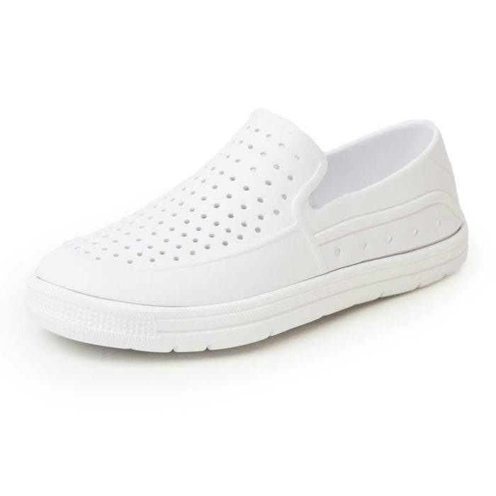 【在庫処分】新品■23.5cm 男女兼用 カジュアル スリッポン 軽量 レディース キッズ メンズ サンダル スニーカー シンプル 靴【エコ配送】拍卖