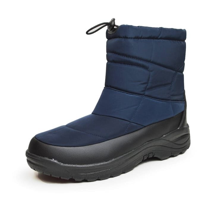 【在庫処分】新品■28cm 撥水 防寒 ダウン ブーツ 保温 あったか スノーブーツ 防滑 アウトドア 雨 雪 冬 ウィンター シューズ シンプル拍卖