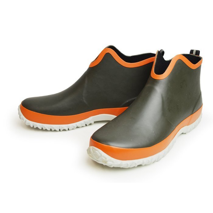 在庫処分■新品【26cm】完全防水 ラバーブーツ メンズ レイン ブーツ シューズ 防滑 スポーティ ショート 長靴 雨 アウトドア レジャー拍卖