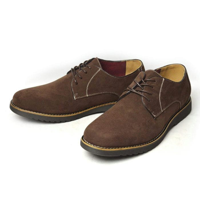 新品■25.5cm スエード カジュアルシューズ 防滑 デザートブーツ チャッカブーツ きれいめ スニーカー メンズ フォーマル 靴【エコ配送】拍卖