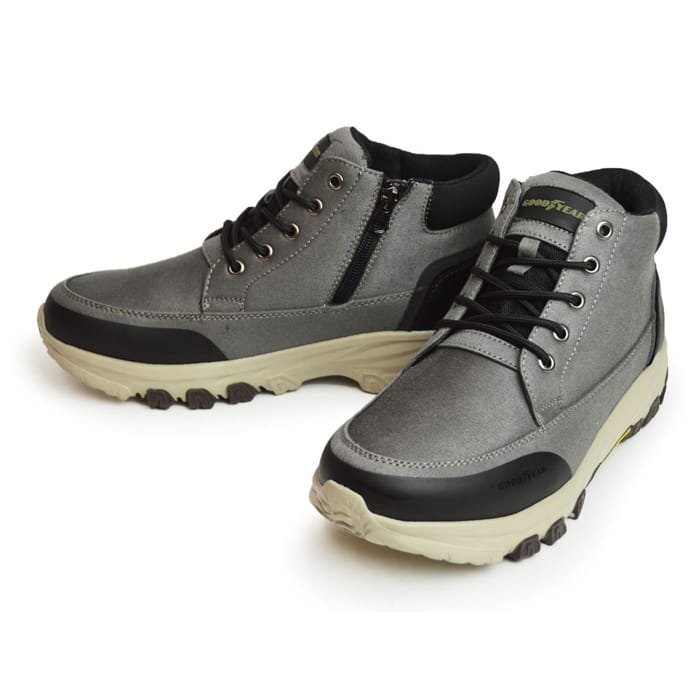 新品■26.5cm メンズ ブーツ 防水 防滑 GOODYEAR グッドイヤー 軽量 レイン対応 4E 幅広 ショートブーツ アウトドア カジュアル シューズ拍卖