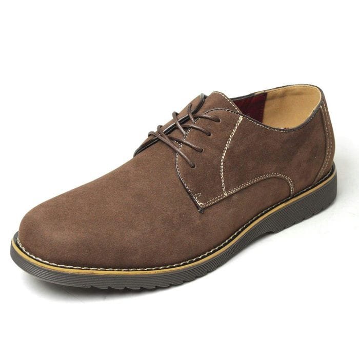 新品■25.5cm メンズ スエード スニーカー きれいめ カジュアルシューズ フォーマル デザートブーツ チャッカブーツ 男 紐靴【エコ配送】拍卖