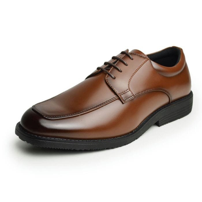 新品■26.5cm ゆったり幅広 ビジネスシューズ 5E 外羽根 Uチップ 防滑 ムレない 空気循環 ワイド 冠婚葬祭 紳士靴 オフィス フォーマル拍卖