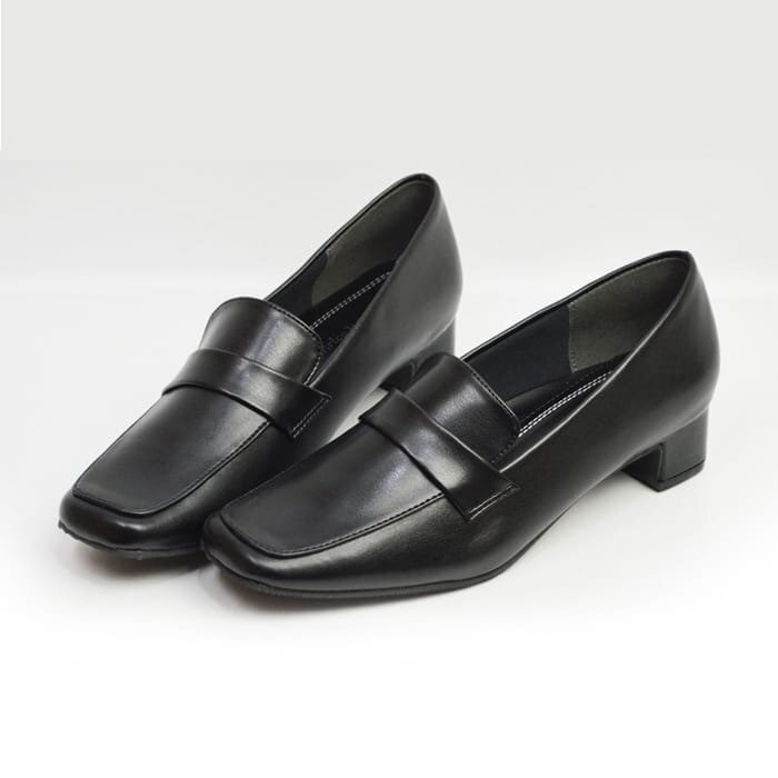 【在庫処分】新品■23cm レディース パンプス ゆったり幅広 3E ワイド 低反発クッション 3.5cm 冠婚葬祭 フォーマル 婦人靴【エコ配送】拍卖