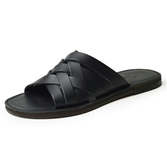 新品■24.5~25cm メンズサンダル 本革 日本製 レザー 牛革 フラット 軽量 防滑 コンフォート アウトドア ビーチ 海 川 BBQ【エコ配送】拍卖